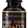 PROGRESS LABS Naturalna Witamina K2 + D3 Forte w kroplach 30 ml / PLOSTROP.777MG90K