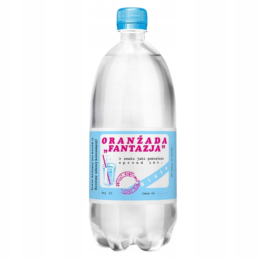 8f3bd938-60c0-4054-bbe6-5b18d1c657bd.jpeg Oranżada PRL Biała Fantazja Betex landrynkowa 1 litr / PODOFB1OPK