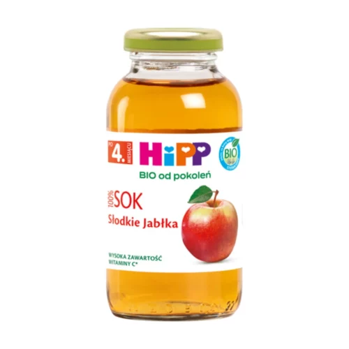 HiPP BIO Sok 100% słodkie jabłka po 4. miesiącu, 200ml