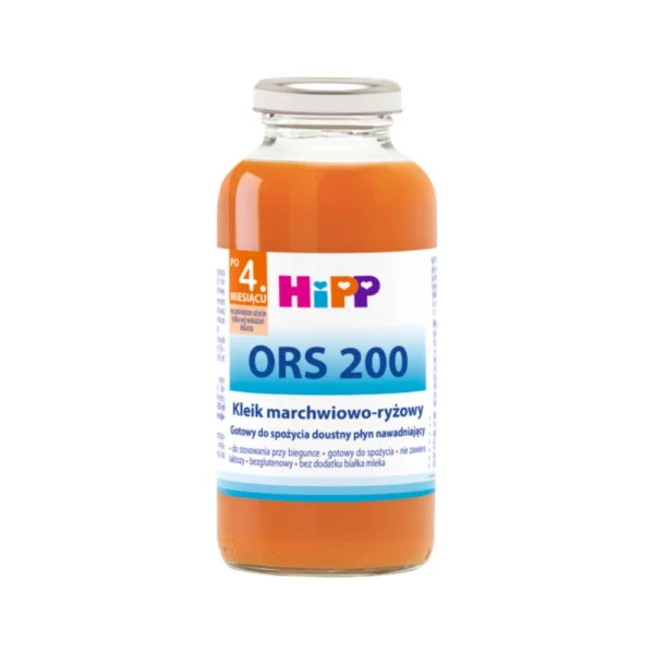 HiPP ORS 200 Kleik marchwiowo-ryżowy po 4. miesiącu 0,2 l