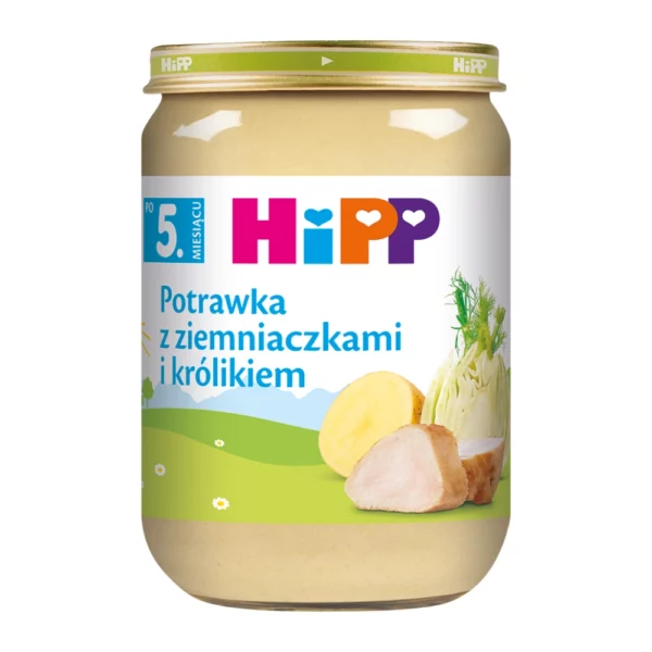 HiPP Potrawka z ziemniaczkami i królikiem po 5. miesiącu, 190g