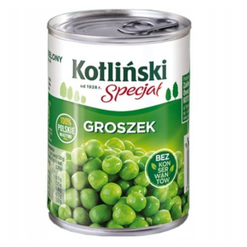 Groszek konserwowy Kotliński Specjał 400g