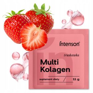 Multi Kolagen do picia 11g Intenson Truskawka