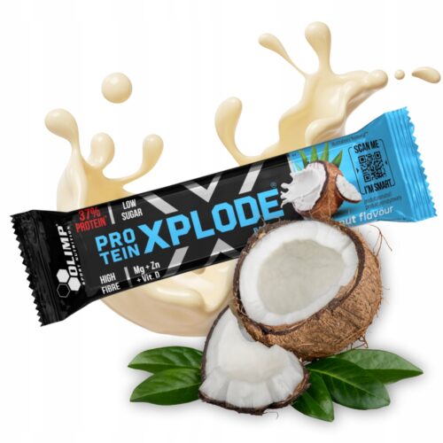 Olimp Protein Xplode Bar 40g Baton wysokobiałkowy kokosowy