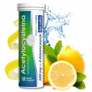 Acetylocysteina ActivLab 10 tabletek Cytrynowy