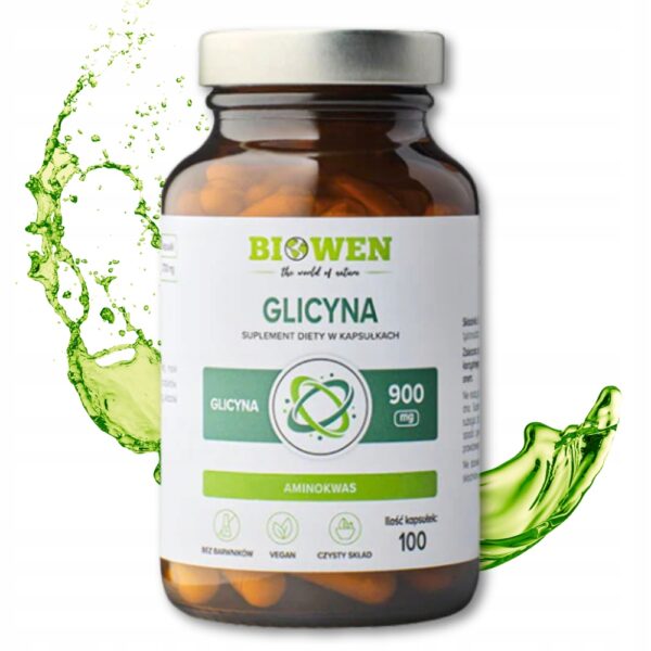 Glicyna Biowen 100 kapsułek