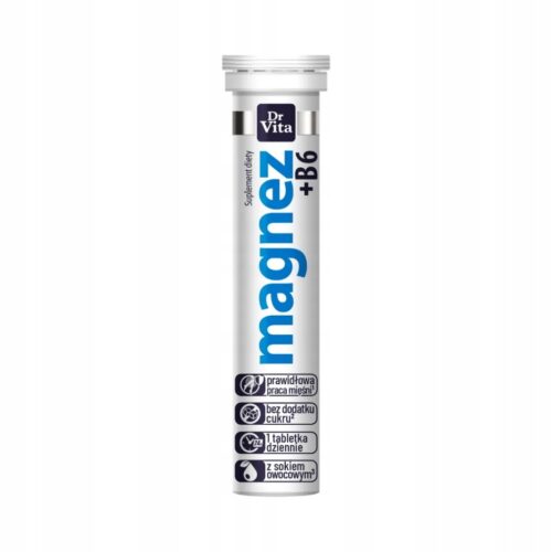 Dr Vita Magnez + B6 20 tabletek musujących