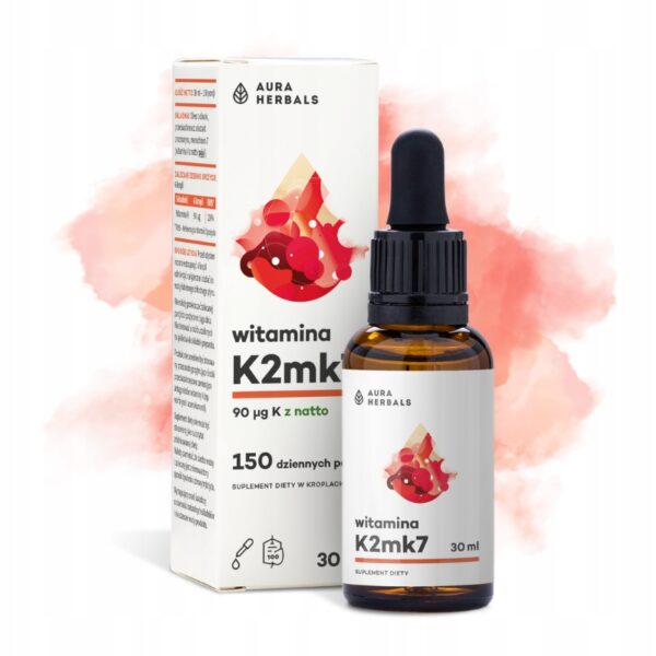 Aura Herbals K2 90 µg, krople 30 ml