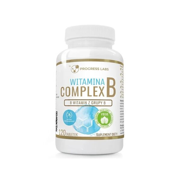 Progress Labs Witamina B complex 100% RWS 120 tabl.