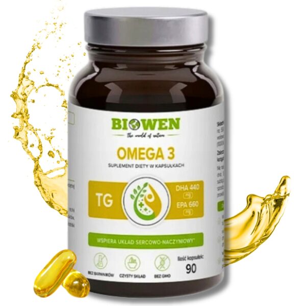 Omega 3 Biowen 660mg 90 kapsułek