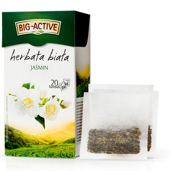 Big-Active Herbata biała jaśmin 30 g (20 x 1,5 g)