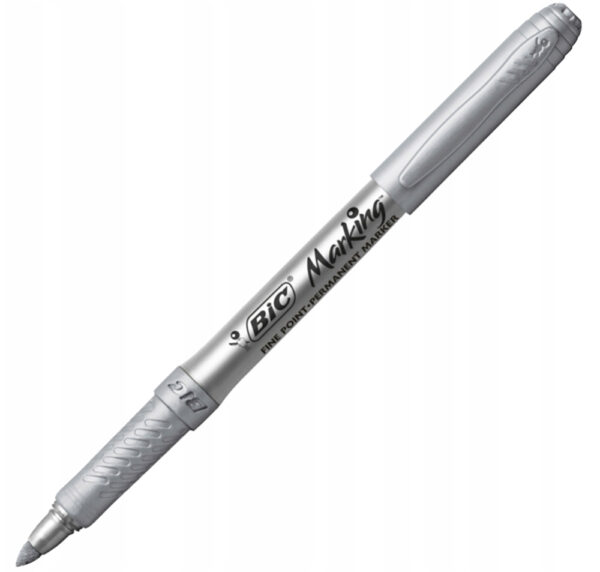 Marker permanentny srebrny metaliczny BIC Intensity Marking Metallic
