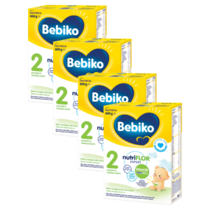Bebiko 2 Mleko następne dla niemowląt powyżej 6. miesiąca życia 600g Zestaw 4x600 g
