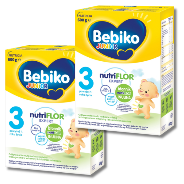 Bebiko 3 Junior powyżej 1. roku życia  Zestaw 2x600 g
