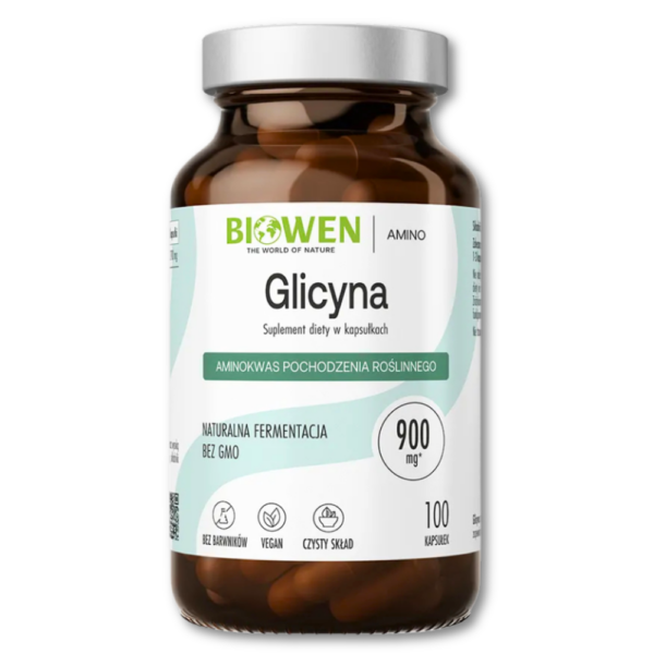 Glicyna Biowen 100 kapsułek