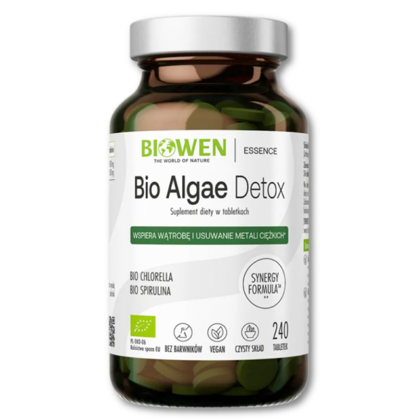 BIO Algae Detox Biowen 240 tabletek