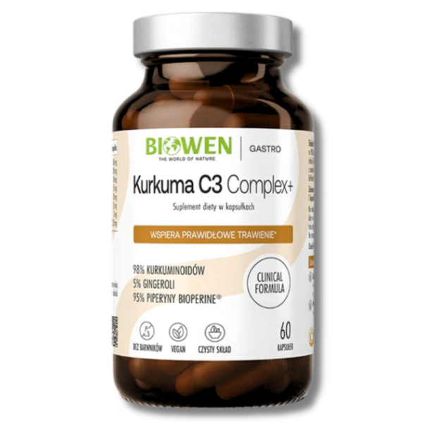 Kurkuma C3 Compex+ Biowen  60 kapsułek