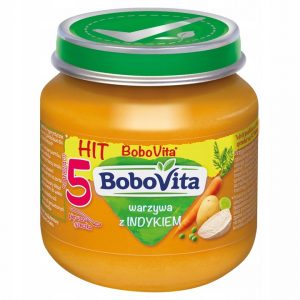 BoboVita Warzywa z indykiem po 5 miesiacu 125 g