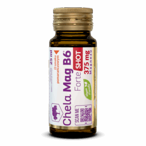 Olimp Chela Mag B6 Forte Shot 25 ml pomarańczowy 3 Olimp Chela Mag B6 Forte Shot 25 ml pomarańczowy / OLCMB6P25