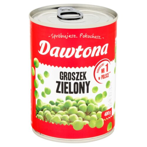 Dawtona Groszek zielony, 400g
