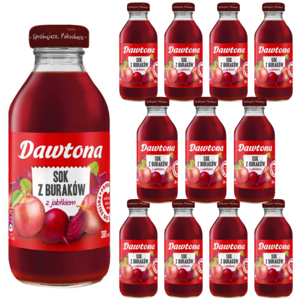 Dawtona Sok z buraków z jabłkiem 300 ml