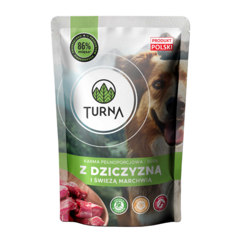 Karma TURNA Dla Psa Z Dziczyzną
