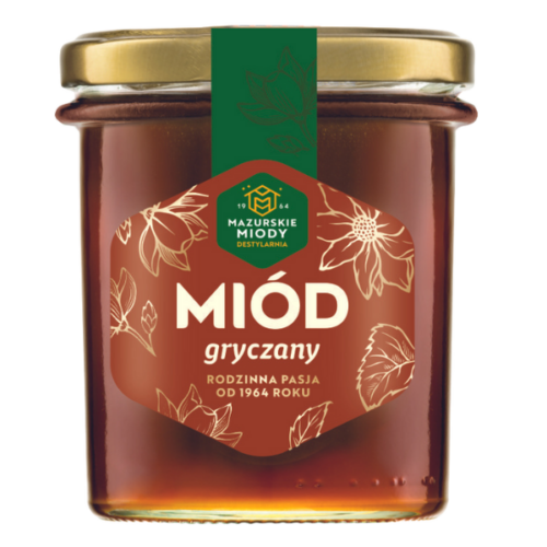 Mazurskie Miody Miód gryczany, 400g