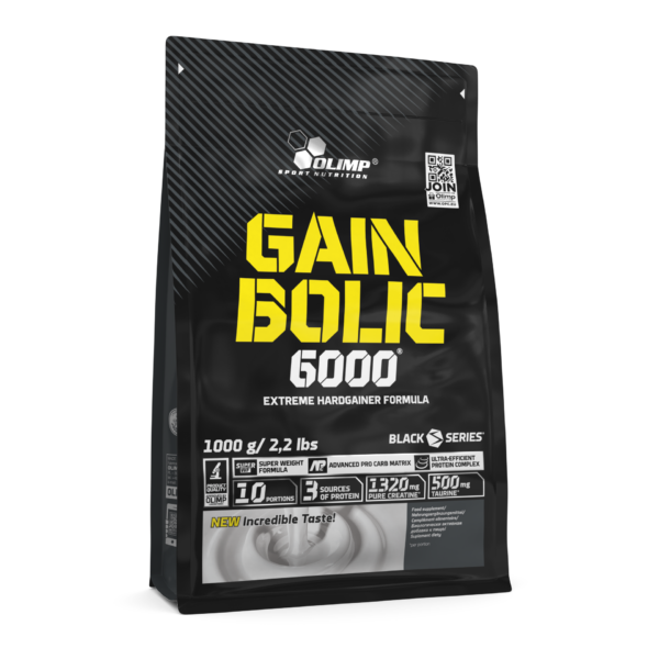 Olimp Gain Bolic 6000 Odżywka ma masę 1000g smak waniliowy
