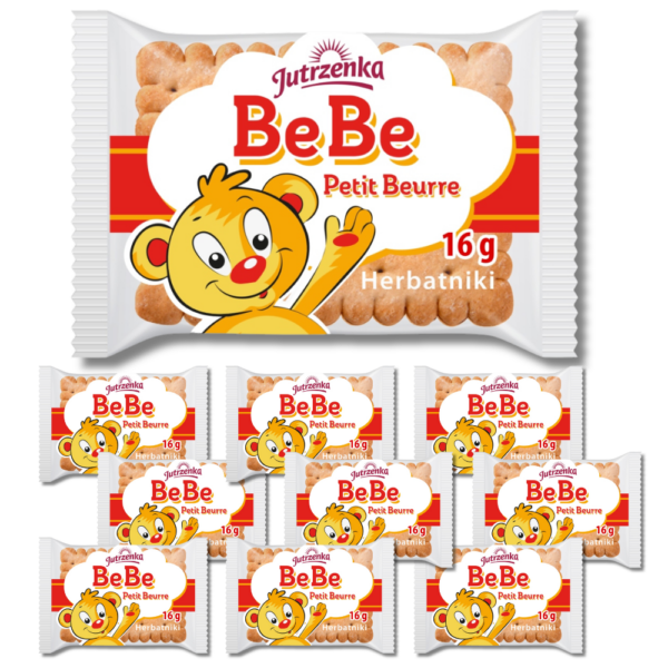 Jutrzenka Herbatniki Be-Be 10x16g