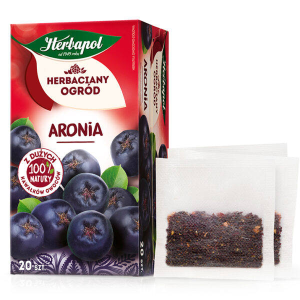 Herbapol Herbaciany Ogród Herbatka owocowo-ziołowa aronia, 70 g (20 x 3,5 g)