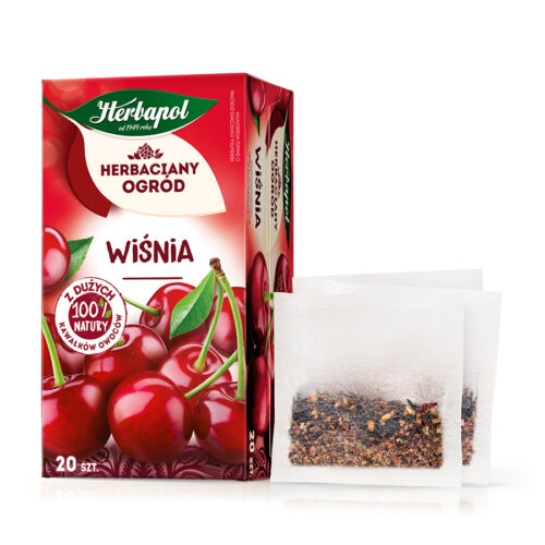 Herbapol Herbaciany Ogród Herbatka owocowo-ziołowa wiśnia 54g (20 x 2,7g)