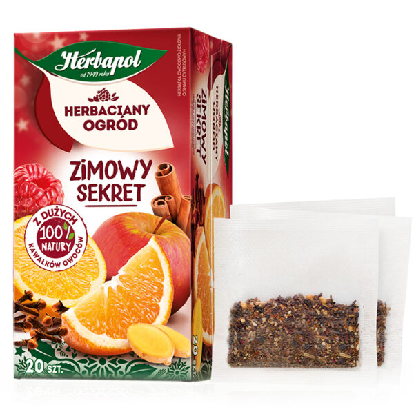 Herbapol Herbaciany Ogród Herbatka owocowo-ziołowa zimowy sekret 60 g (20 x 3 g)
