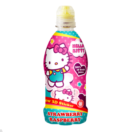 Vitamizu Hello Kitty, napój niegazowany malina-truskawka, 350ml