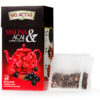 Big-Active Malina & Acai Herbata czarna z kawałkami owoców 40 g (20 torebek)