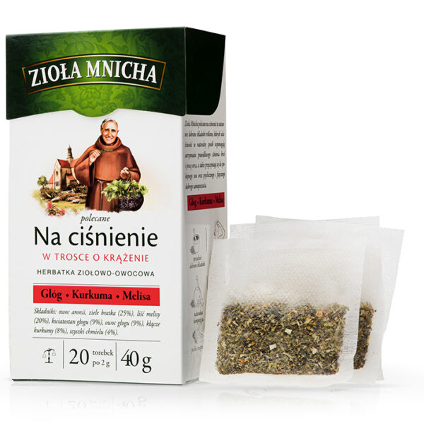 Big-Active Zioła Mnicha Na ciśnienie 40 g (20 x 2 g)