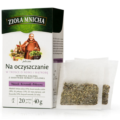 Big-Active Zioła Mnicha Na oczyszczanie Suplement diety Herbatka ziołowa 40 g (20 torebek)