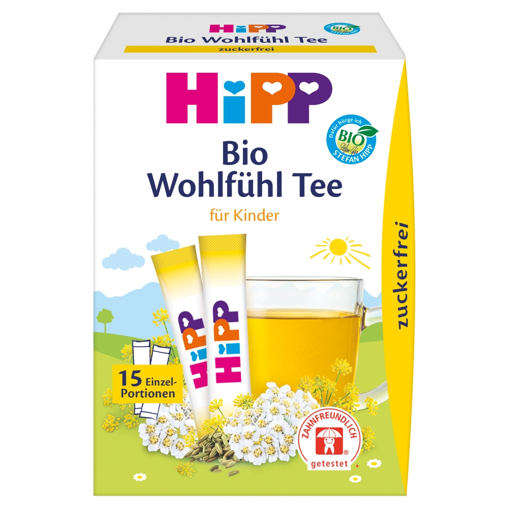 HiPP BIO Herbatka na dobre samopoczucie 5,4 g (15 x 0,36 g)