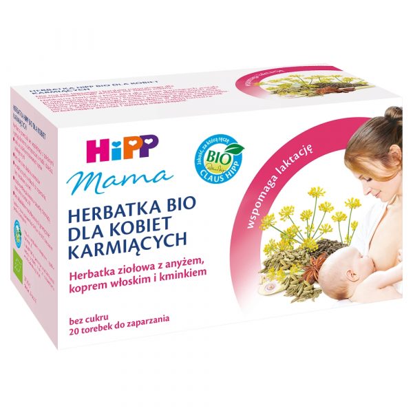 HiPP BIO Mama Herbatka dla kobiet karmiacych 30 g 20 x 15 g