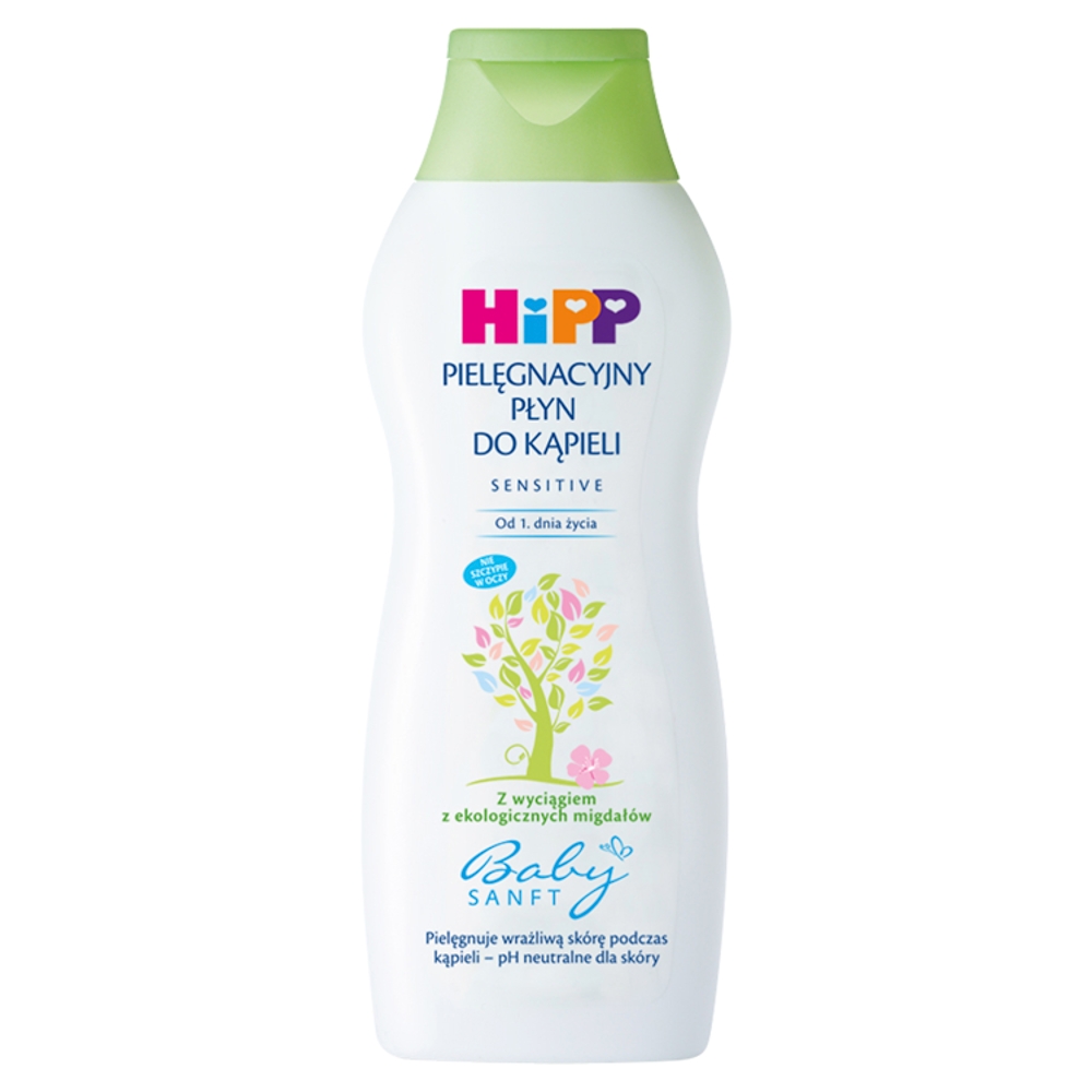 HiPP Babysanft Sensitive Pielęgnacyjny płyn do kąpieli od 1. dnia życia 350 ml