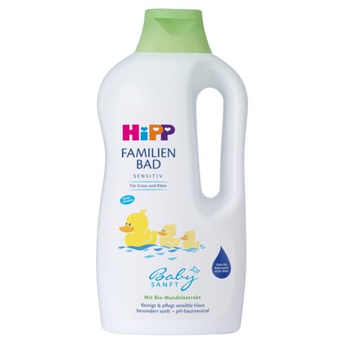HiPP Babysanft Sensitive, Płyn do kąpieli dla całej rodziny, od 1. dnia życia, 1000 ml