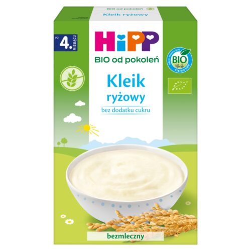 HiPP BIO Kleik ryżowy po 4 miesiącu 200g