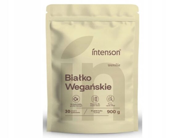 Białko wegańśkie 900g Intenson Wanilia