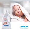 JELP-0-PLYN-DO-PLUKANIA-ZMIEKCZANIA-TKANIN-2L-Typ-plyn-do-plukania JELP 0+ Hipoalergiczny płyn zmiękczający do płukania tkanin, subtelny dotyk 2 l (25 prań)