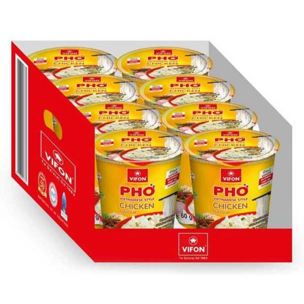 Karton zupek kurczak w stylu wietnamskim Vifon Pho Ga 8 Sztuk 792 680x680 1
