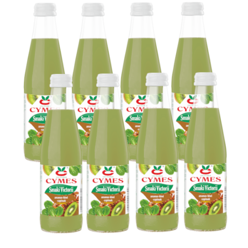„Smaki Victorii" napój z ananasów, kiwi i szpinaku 8x250 ml
