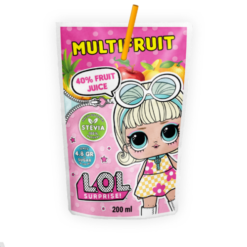 Vitamizu LOL Surprise! napój wieloowocowy, saszetka 200ml