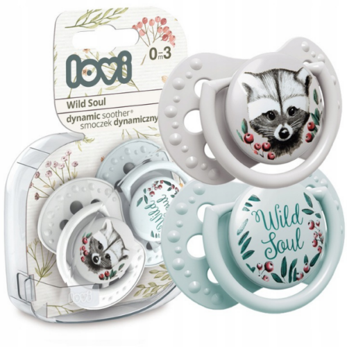 Lovi Smoczek silikonowy dynamiczny 0-3 m Wild Soul Boy