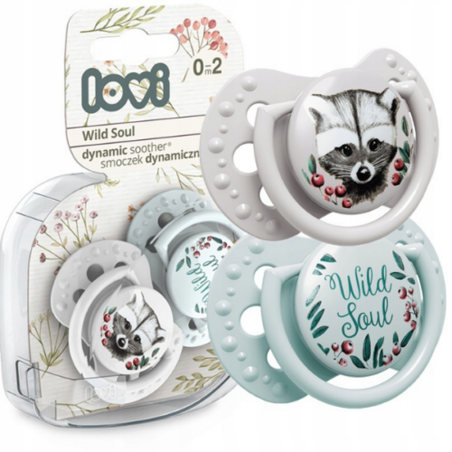 Lovi Smoczek silikonowy dynamiczny 0-2 m Wild Soul Boy