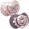 Smoczek silikonowy dynamiczny LOVI 3-6 m 2 szt. Botanic Girl