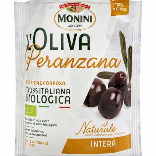 MONINI OLIWKI L"OLIVA czarne PERANZANA 150g NOWOŚĆ!!!